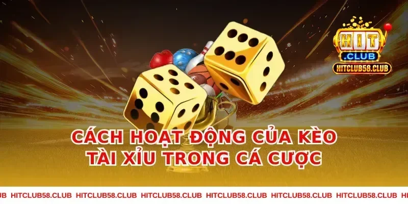 Cách hoạt động của kèo tài xỉu trong cá cược