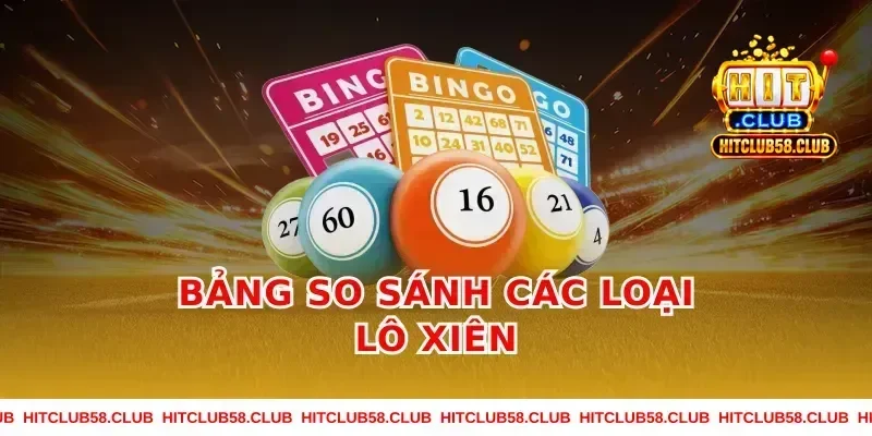 Bảng So Sánh Các Loại Lô Xiên