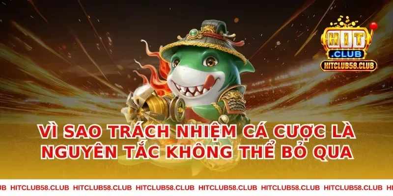 Vì sao trách nhiệm cá cược là nguyên tắc không thể bỏ qua